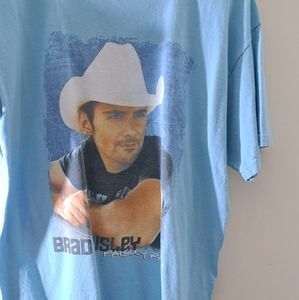 Brad Paisley The Paisley Party tshirt size large